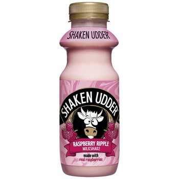 SHAKEN UDDER RASPBERRY RIPPLE MILKSHAKE