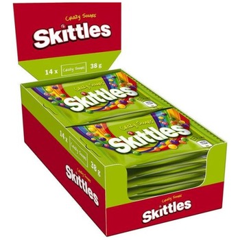 SKITTLES CRAZY SOURS DRAGEE