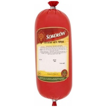 SOKOLOW DOKTORSKA SAUSAGE WITH PAPRIKA 500G (RED)