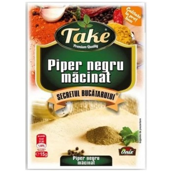 TAKE PIPER NEGRU MACINAT