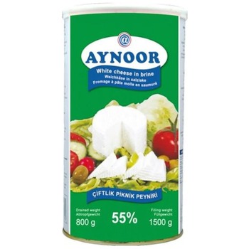 TIN AYNOOR FETA CHEESE 55% (GREEN)