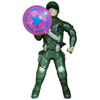 TOYS COMBATIVE SOLDER WITH LIGHT AND CANDY