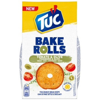 TUC BAKE ROLLS TOMOTO OLIVE (7DAYS BAKE ROLL)
