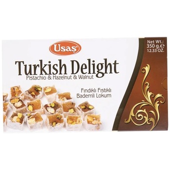 TURKISH DELIGHT USAS MIX NUTS PM 4.99 (192) (HAZELNUT-PISTACHIO-ALMOND)