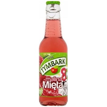 TYMBARK GLASS RASPBERRY MINT MALINA MIETA