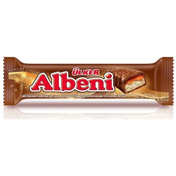ULKER ALBENI MILK CHOCOLATE COATED CARAMEL & BISCUIT