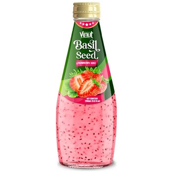 VINUT BASIL SEED WITH STRAWBERRY JUICE