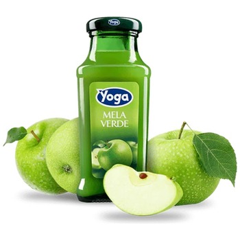 YOGA MAGIC FRUIT JUICE GREEN APPLE GLASS (MELA VERDE)