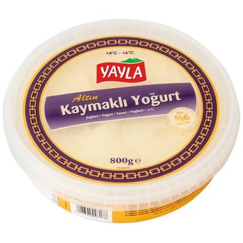 YOGHURT YAYLA ALTIN KAYMAK YOGURT CREAM %6 FAT