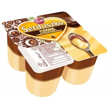 ZOTT SERDUSZKO PUDDING WANILIA CZEKOLADA