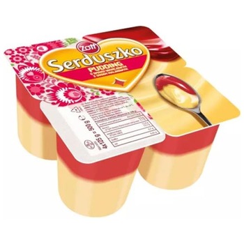 ZOTT SERDUSZKO PUDDING WANILIA MALINA